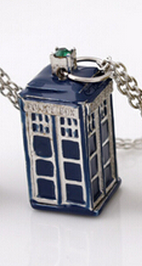 Colar Pingente Dr. Who - Tardis